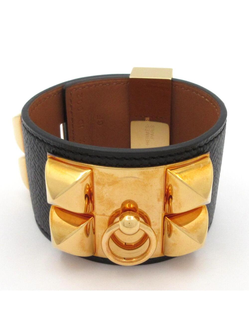 Hermes Collied Cyan/Medor Black Gold #292784H69B